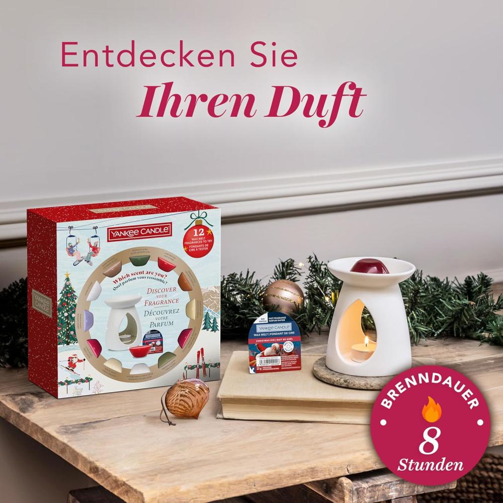 Yankee Candle Geschenkset Après Ski Wax Melt Discovery Set – 12 Wachsmelts
